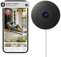 Window Camera 2K 2.4G WIFI Indoor Camera - Clear Night Vision & 911