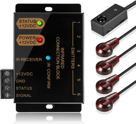 TNP IR Repeater Extender for Hidden Remote Control Systems
