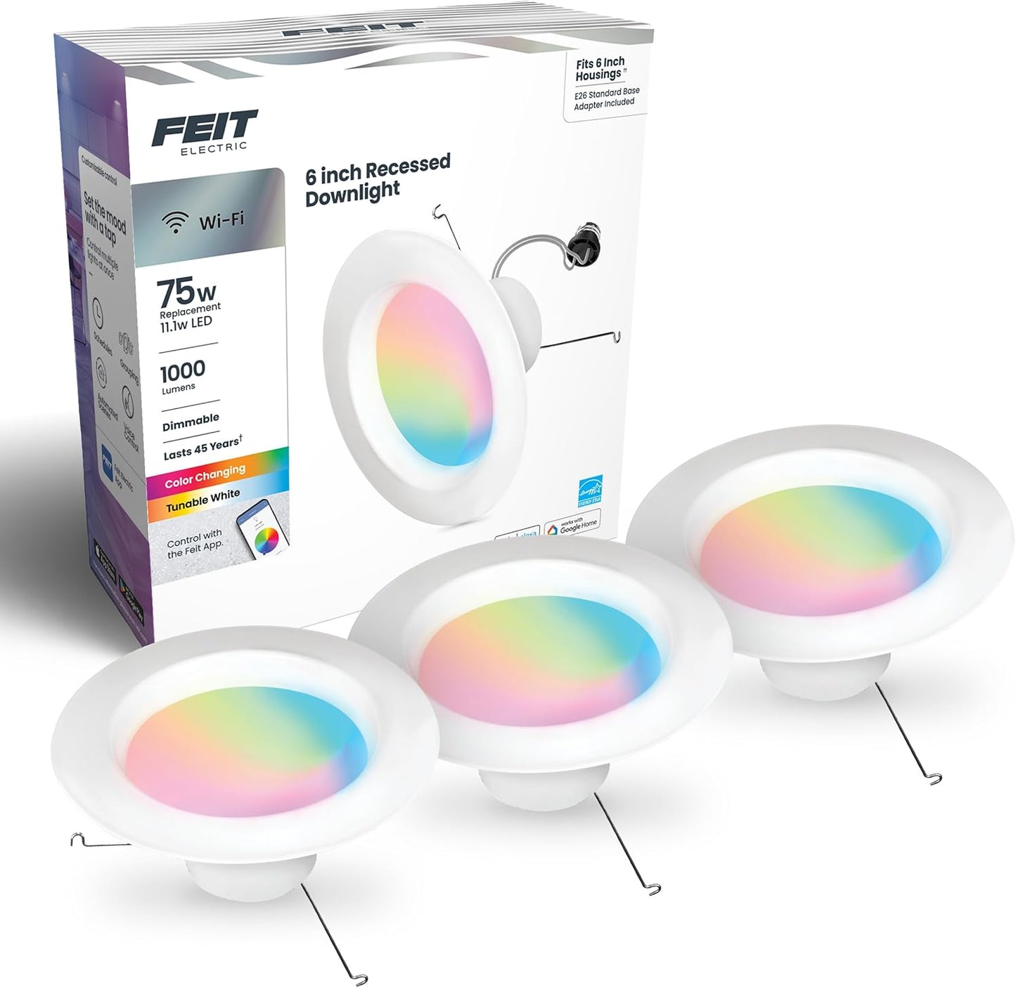 Feit Electric Smart Recessed Downlights for Modern Lighting Needs