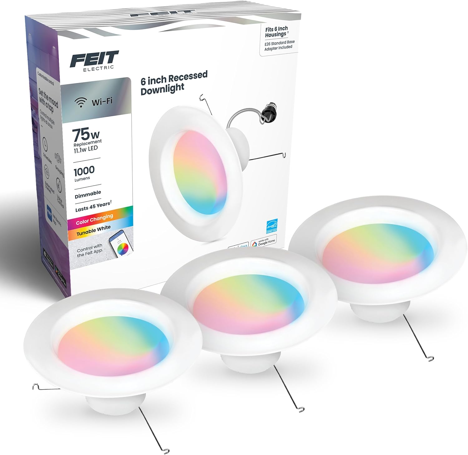 Feit Electric Smart Recessed Downlights for Modern Lighting Needs