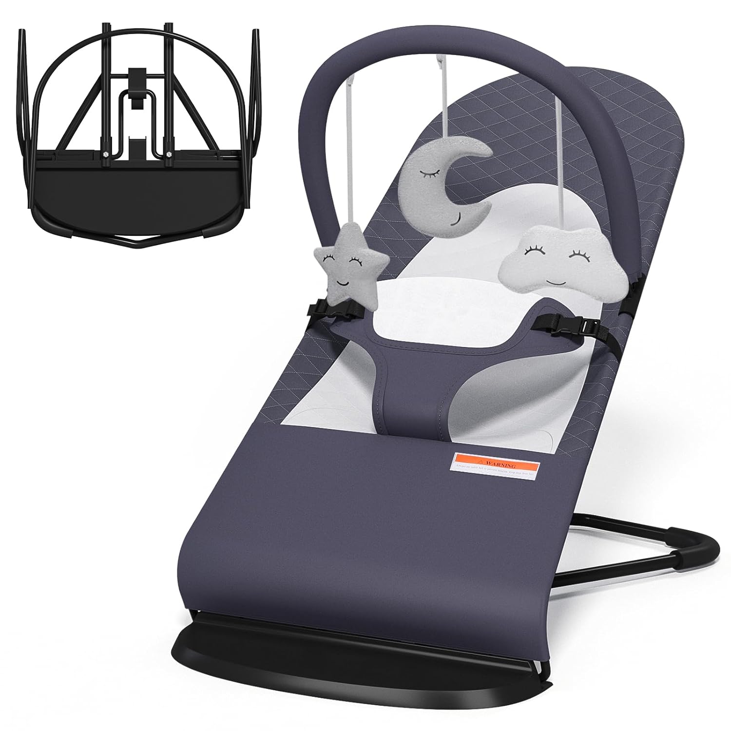 Portable Baby Bouncer Seat for Infants: Comfort and Fun