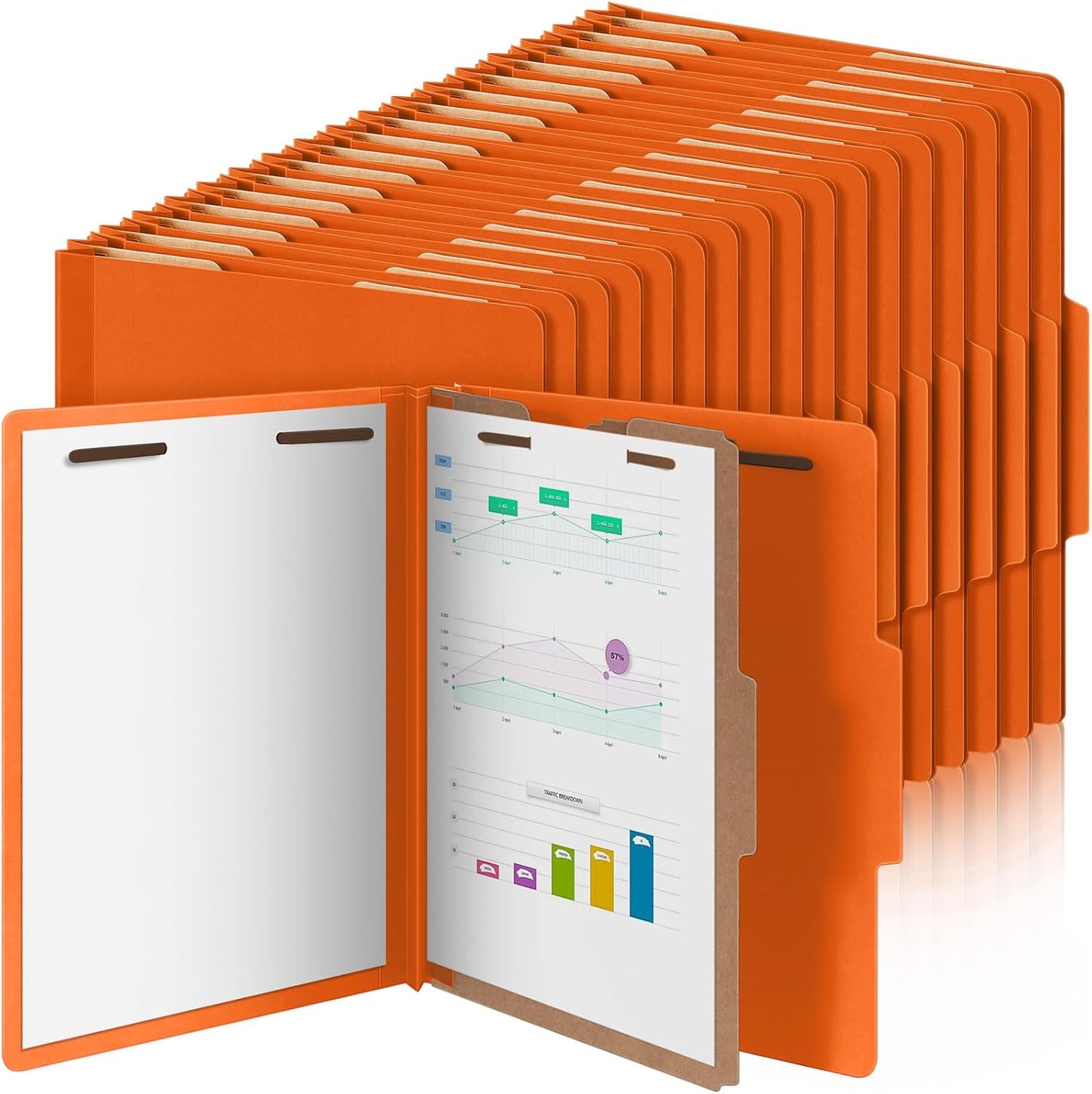 36 Pcs Classification Folders for Efficient Document Organization