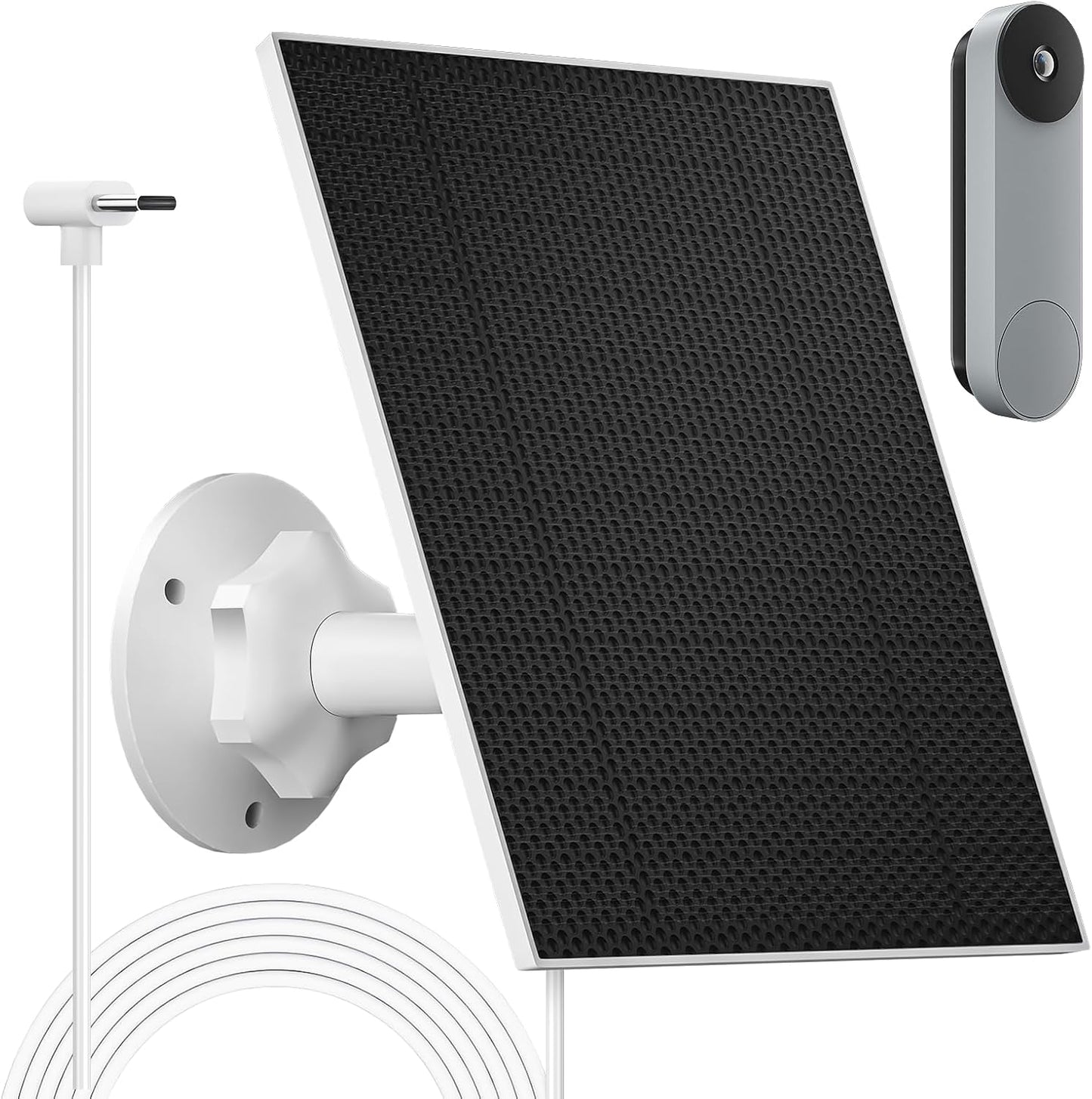 Effortless Power: Solar Charger for Google Nest Doorbell