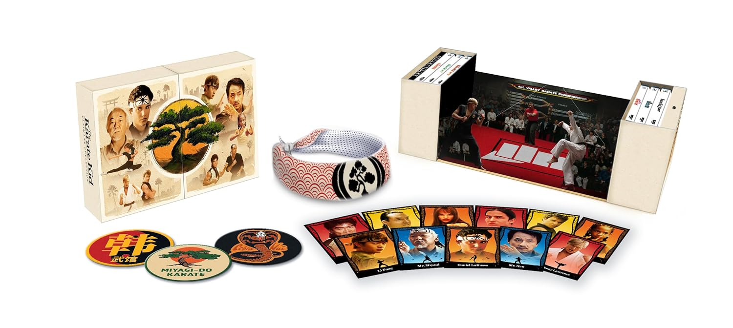 Karate Kid Legends 12-Disc 4K Set with Exclusive Patches