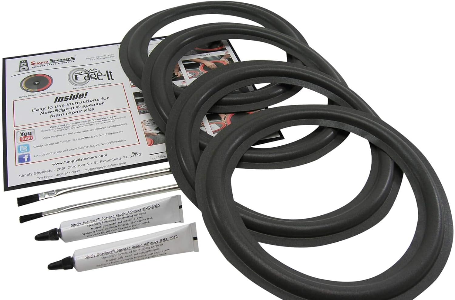 Infinity CS 3009 Speaker Repair Kit FSK-10A-4 for 10 Inch Speakers