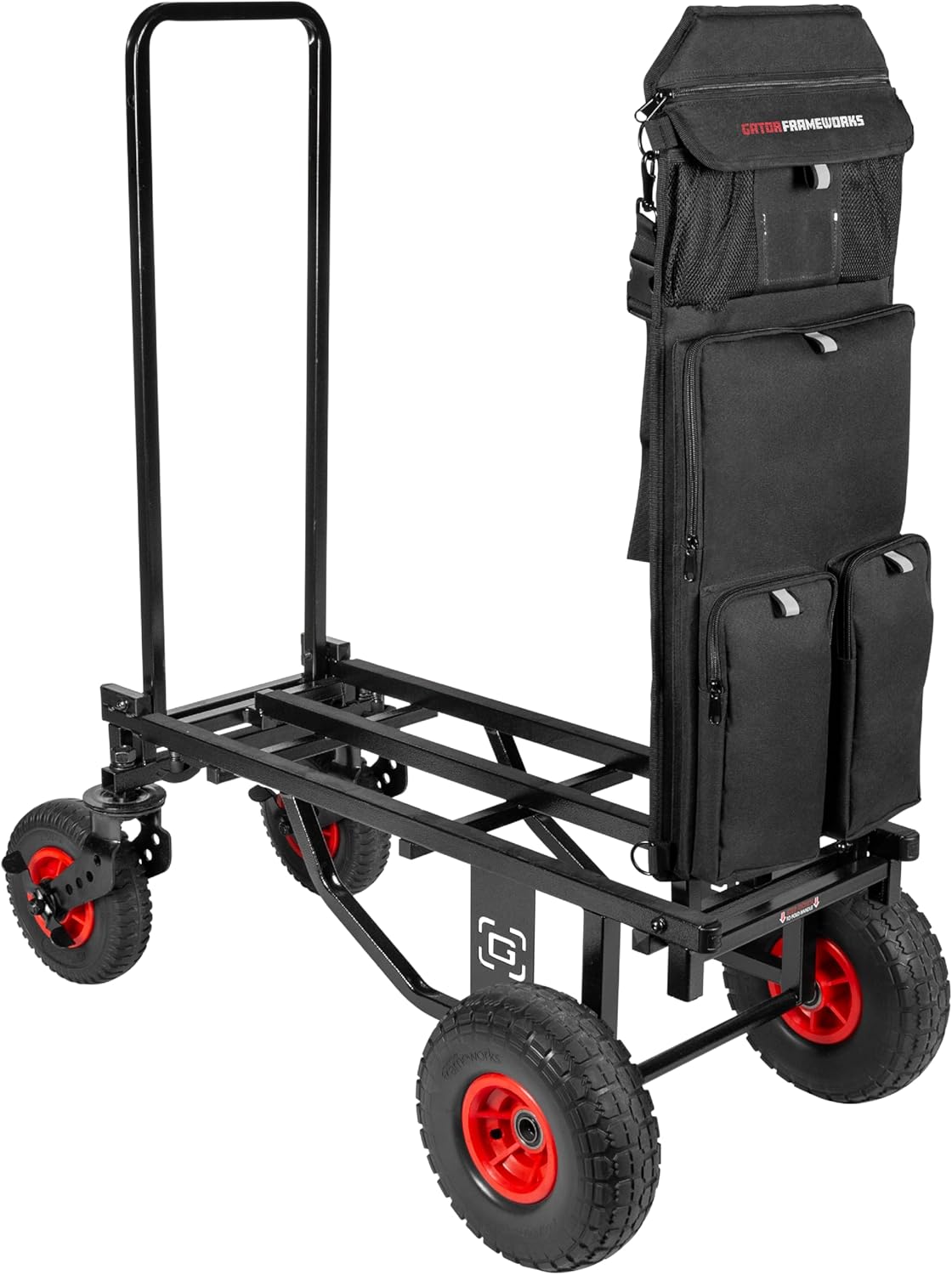 Gator Frameworks 7-Pocket Slip-On Accessory Bag for Utility Carts