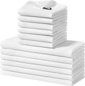 Cotton Kitchen Towels and Dishcloths Set - Soft, Absorbent Waffle