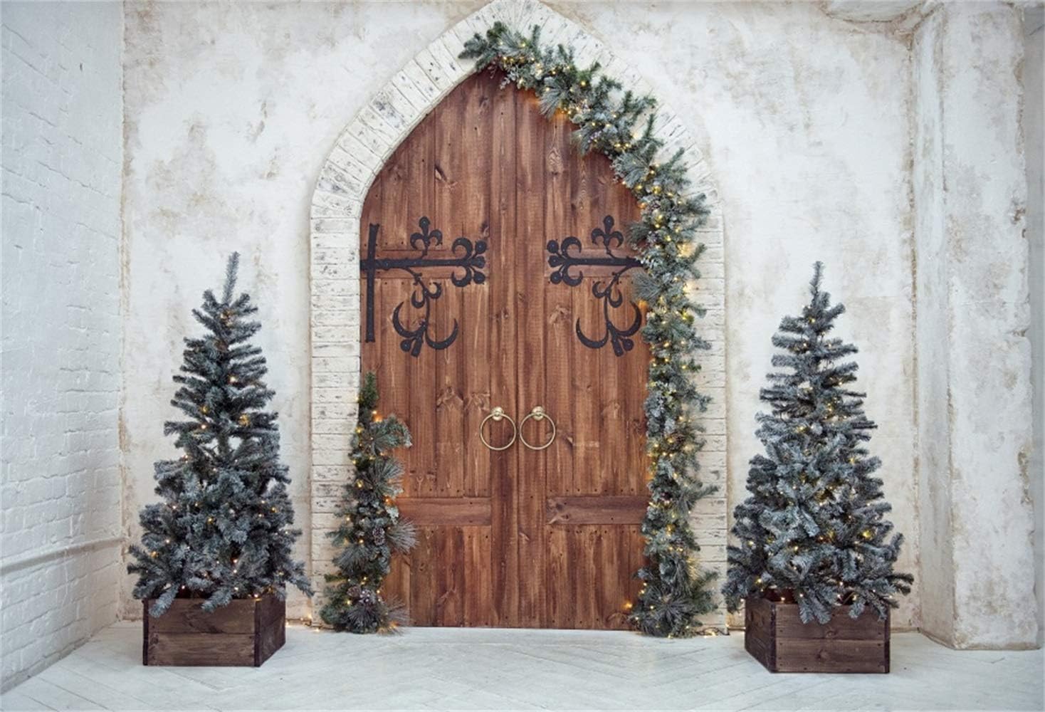 Laeacco Christmas Theme Backdrop for Festive Photography Fun