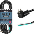 Iron Forge Cable Flat Plug 12 Gauge Power Cord Replacement - 10ft