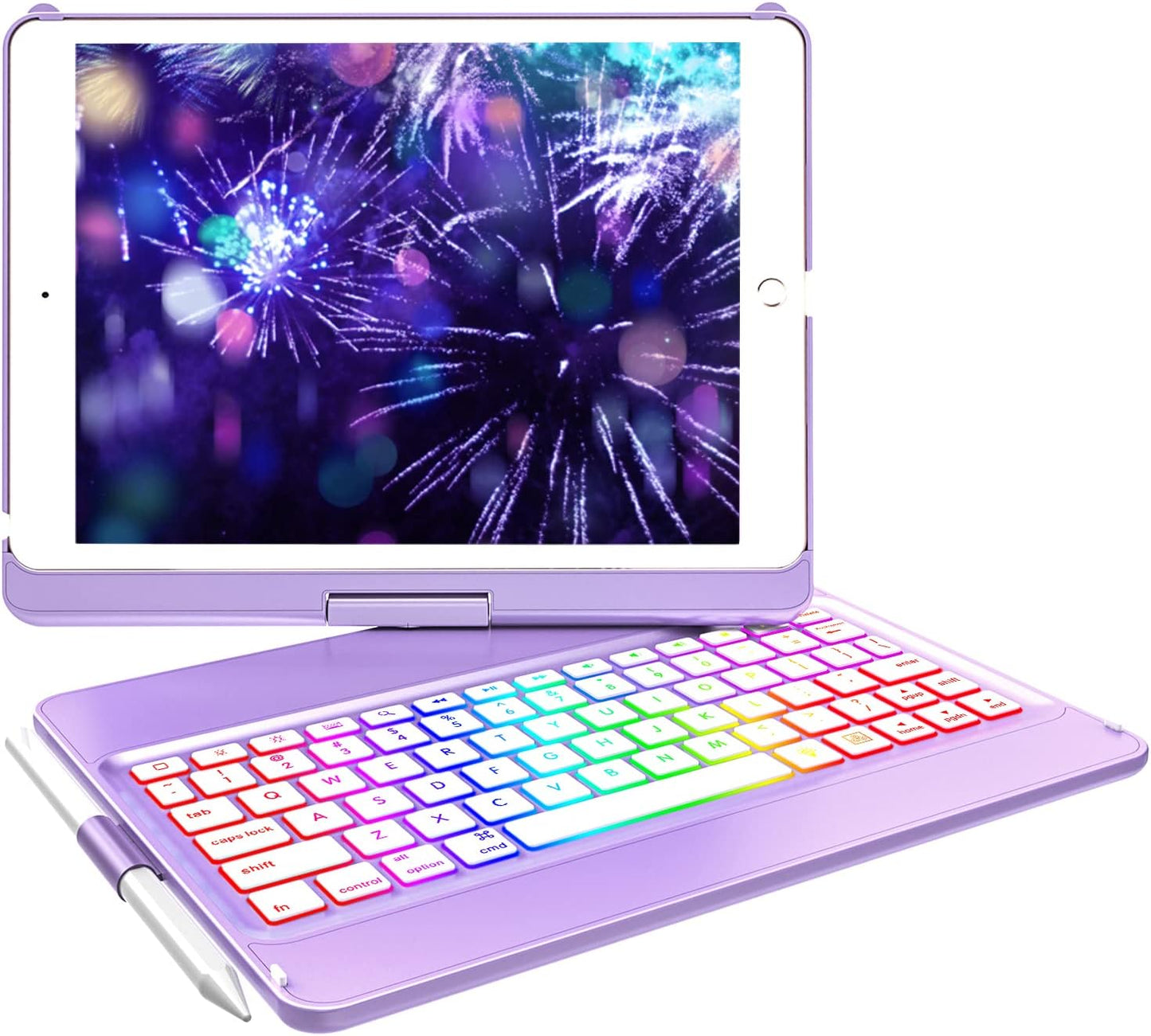MMK Keyboard Case for iPad 7th/8th/9th Gen 10.2 inch 2021