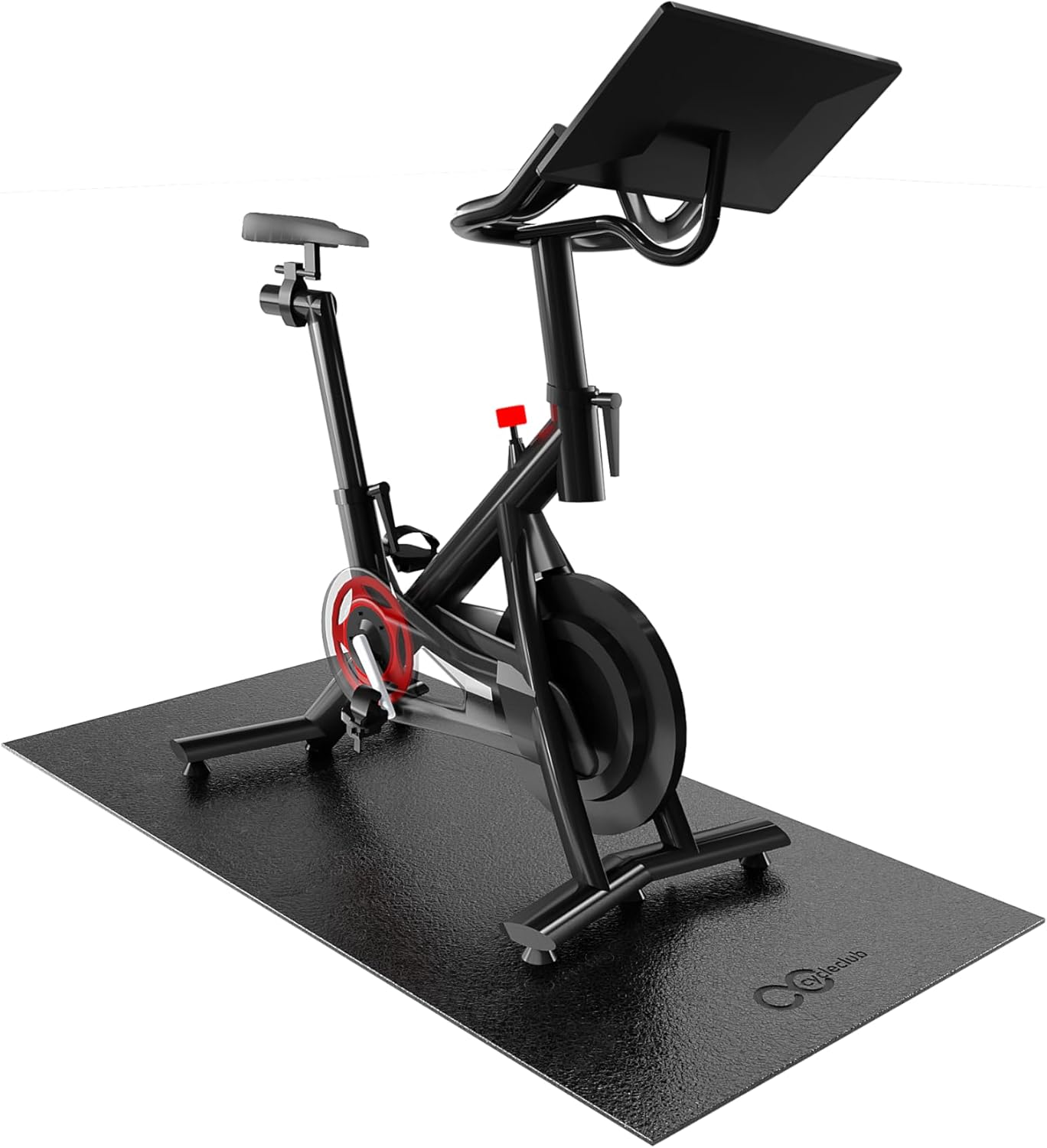 Bike Mat for Peloton, Treadmill, and Elliptical - 6mm Thick