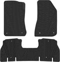 Car Floor Mat for Jeep Wrangler JL 2018-2025 - Full Black Heavy Duty