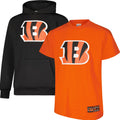 Ultra Game Youth NFL Super Soft T-Shirt & Hoodie Set - Official