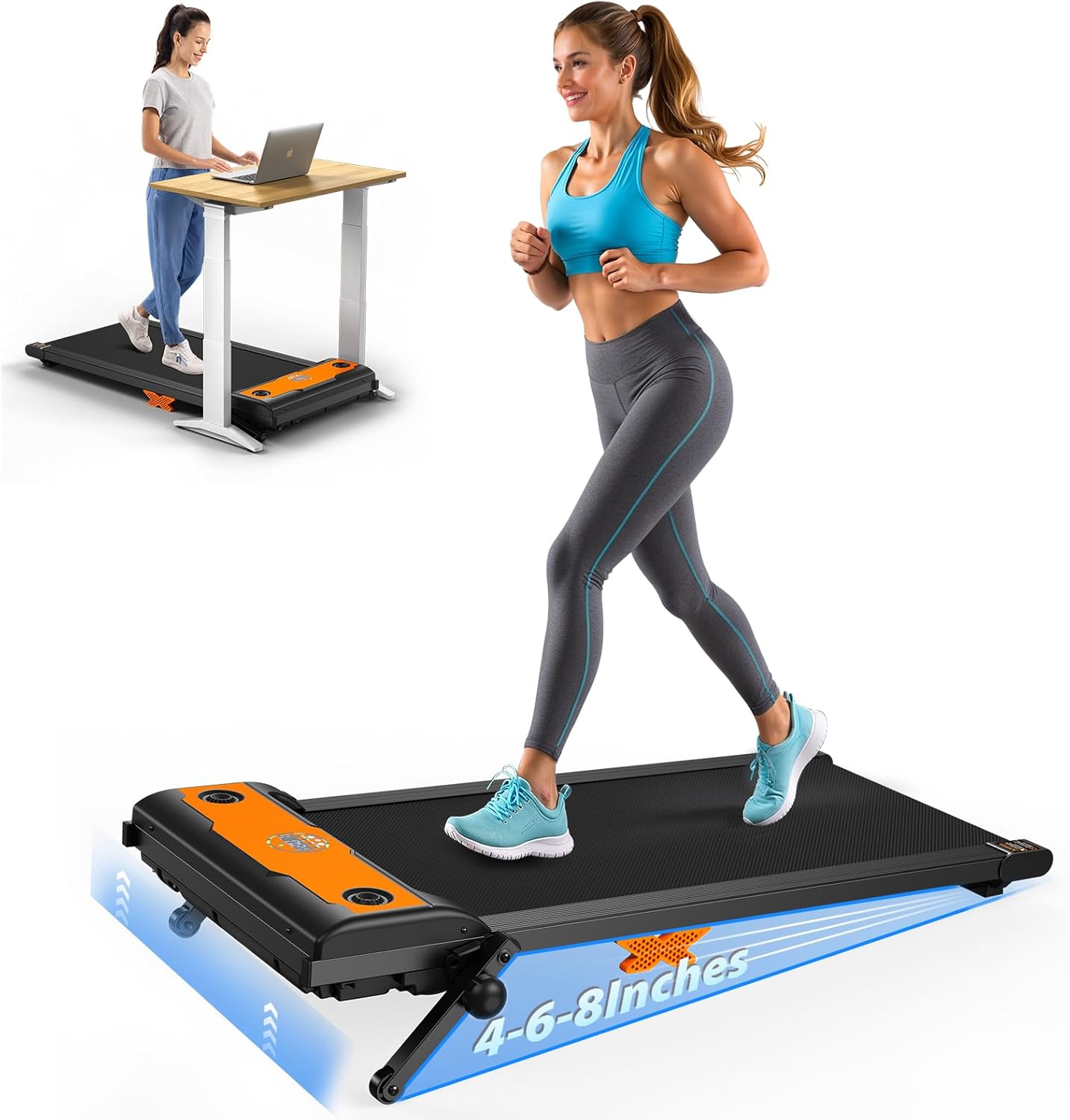 SERVFIT Incline Walking Pad - Portable Fitness Powerhouse!