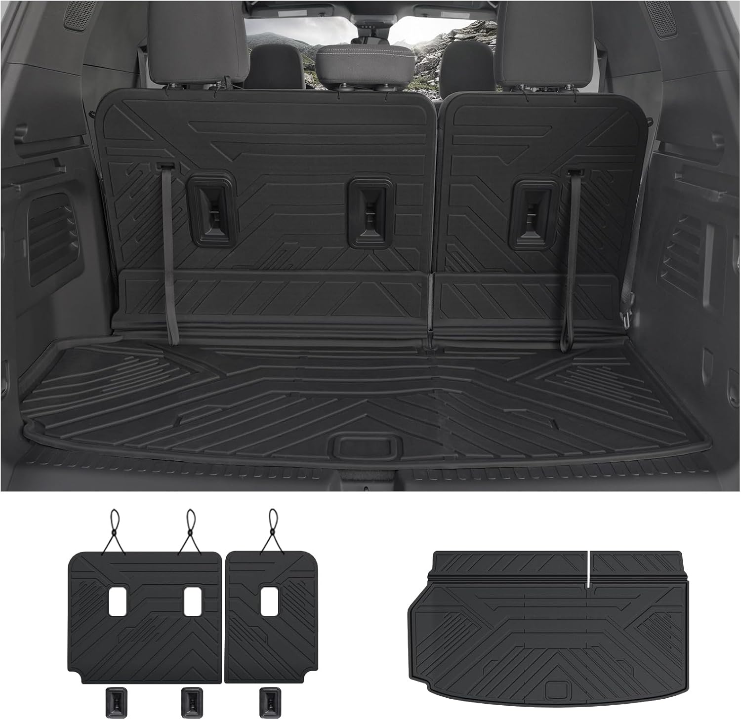 Custom Fit Cargo Mat for Chevy Traverse 2024 2025 2026 Models