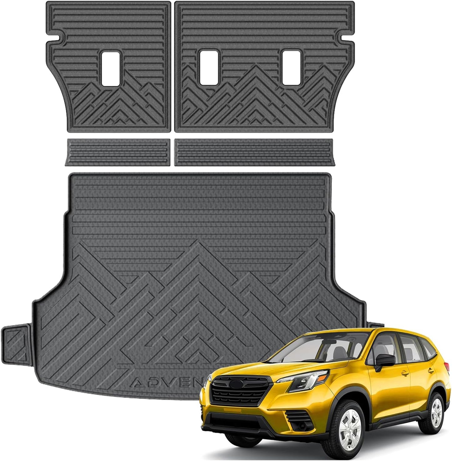 KUST Trunk Cargo Mat for 2025 2026 Subaru Forester - 5PCS Set