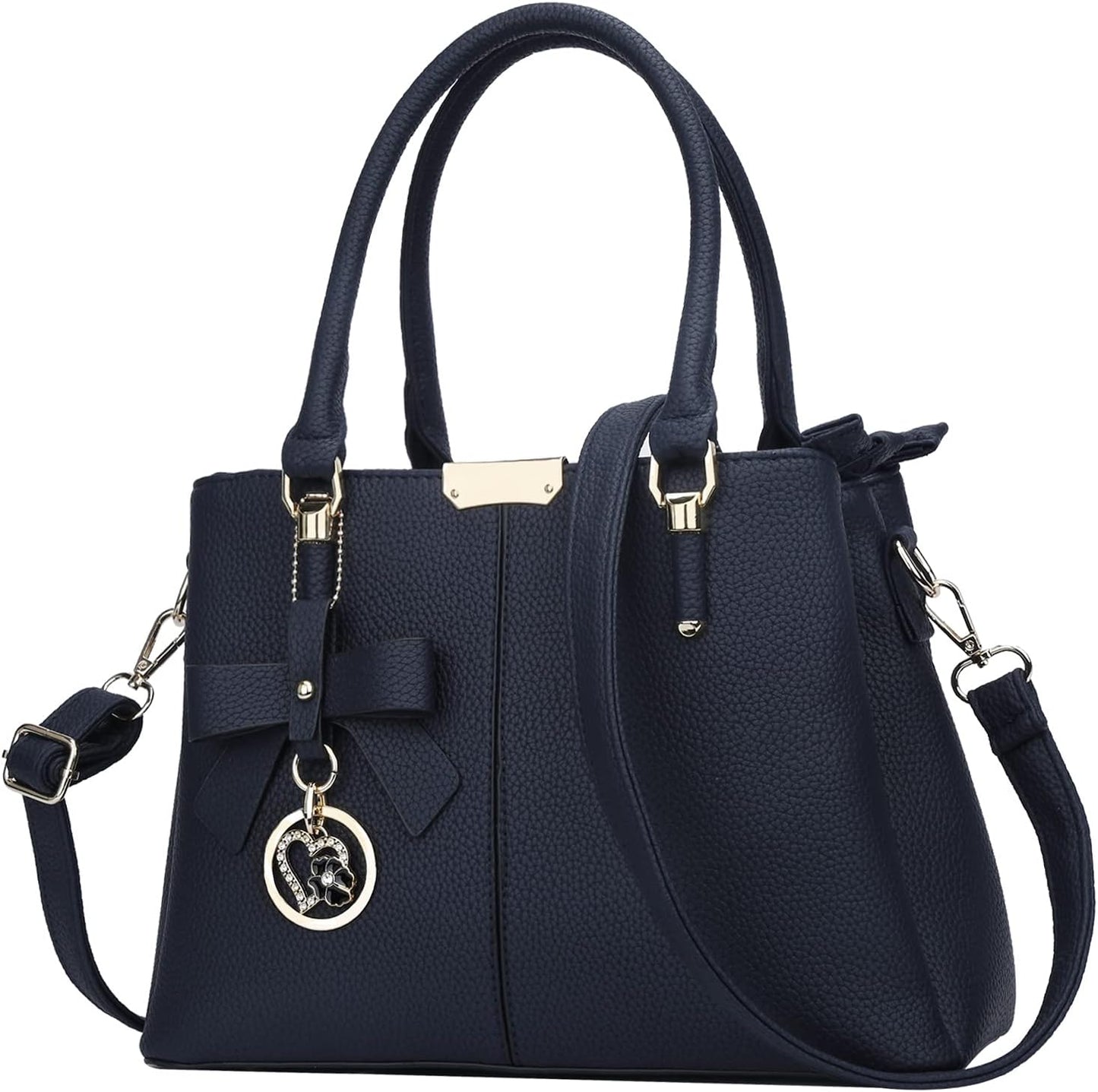 Stylish 3 Zippered Compartments Handbags for Women by KKXIU