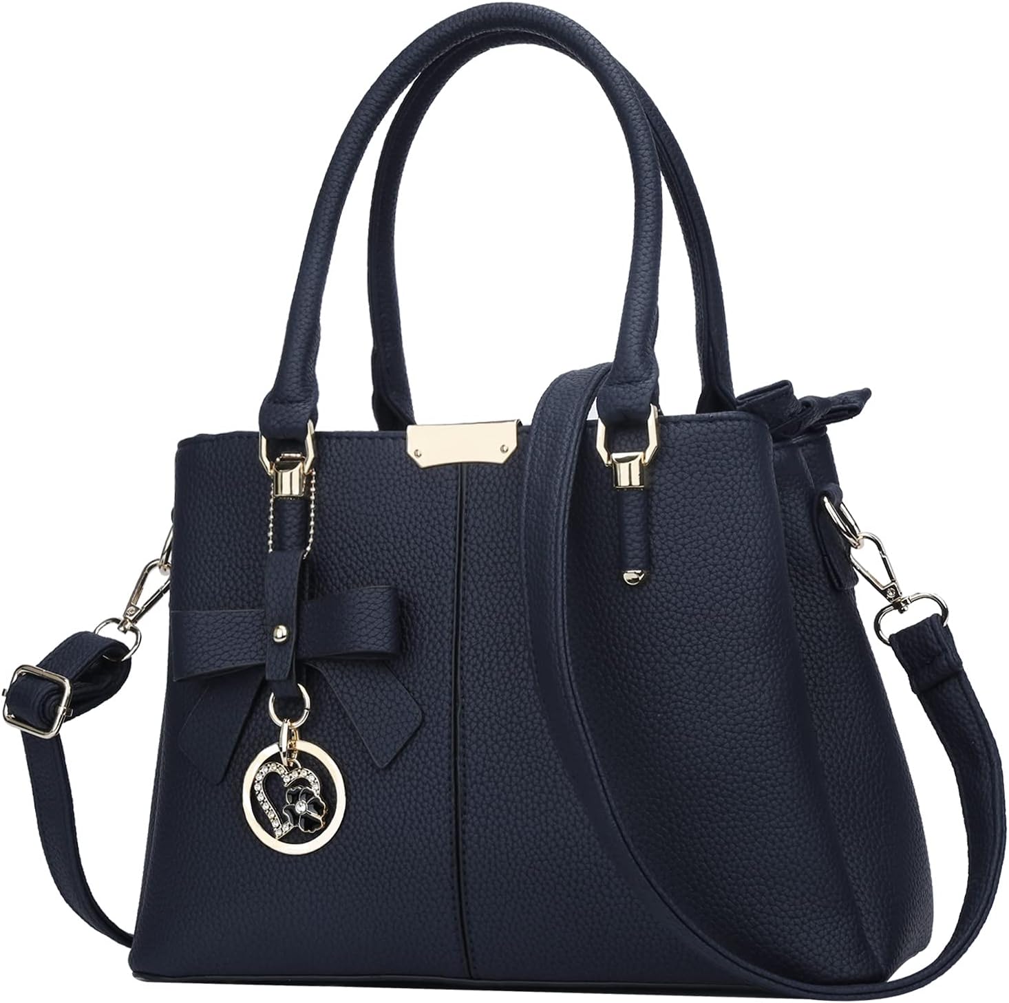 Stylish 3 Zippered Compartments Handbags for Women by KKXIU