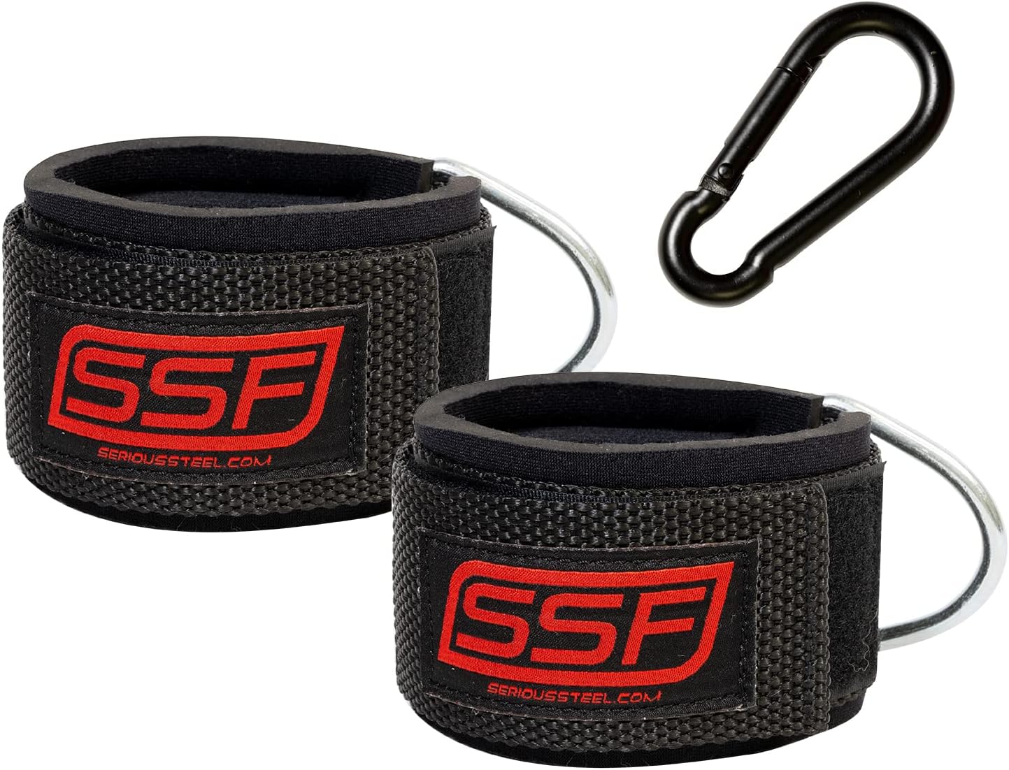 Serious Steel Fitness Ankle Cuffs - Power Up!