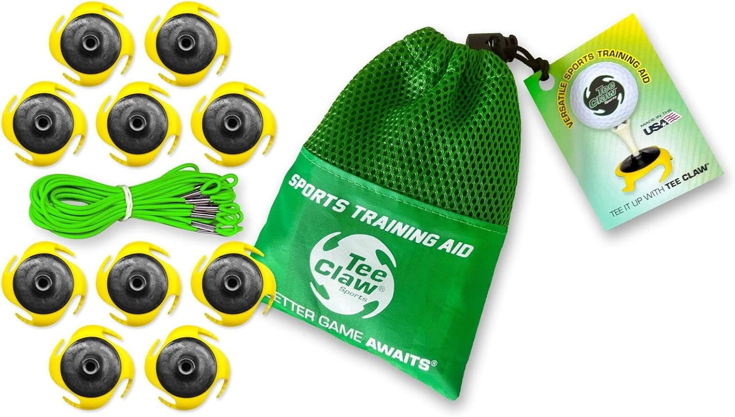 Tee Claw Golf Tee Holder for Versatile Indoor and Outdoor Training