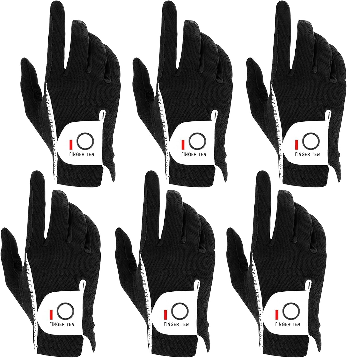 FINGER TEN Golf Gloves for All Weather Performance and Grip