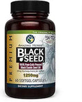 Amazing Herbs Premium Black Seed Oil Capsules - High Potency 60ct