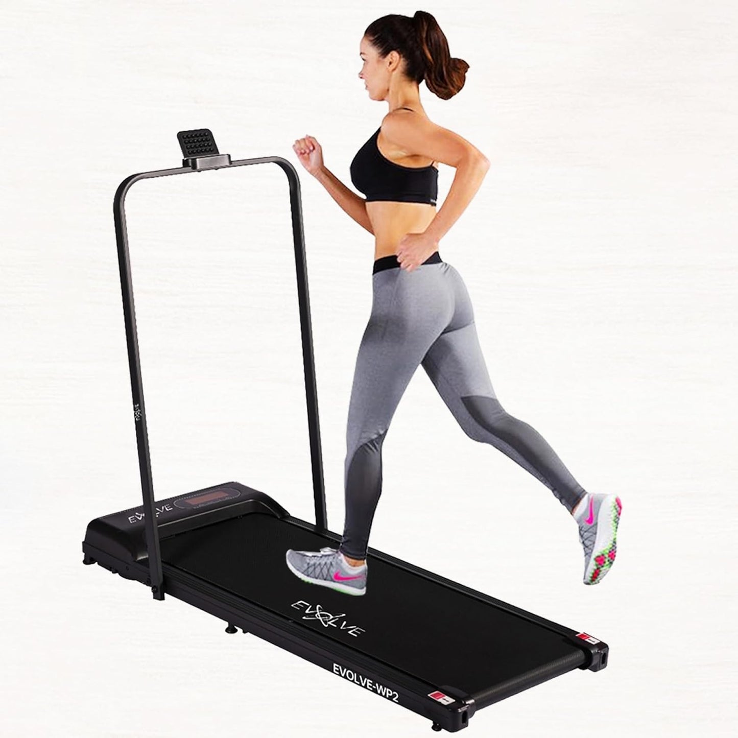 EVOLVE: Foldable Under Desk Treadmill w/ Bluetooth Speaker