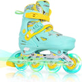 Nattork Inline Skates for Girls and Boys Kids Adjustable Light Up