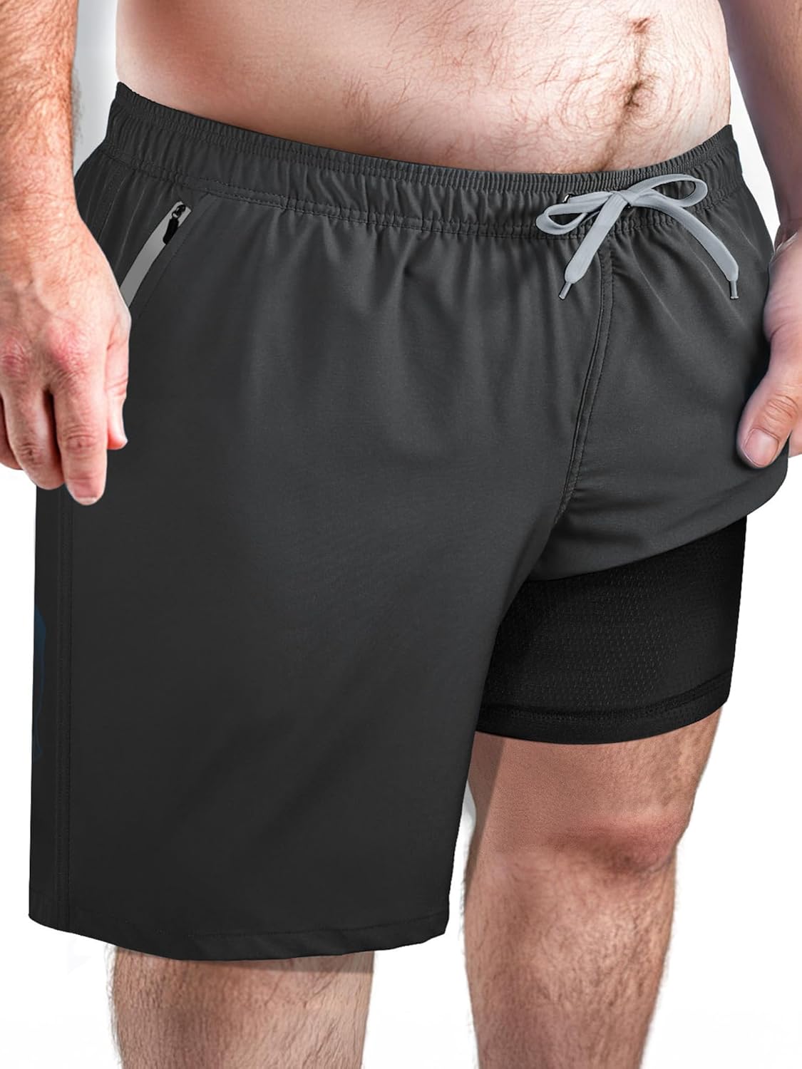 Arcweg Men's Big & Tall Swim Trunks - Quick Dry Board Shorts