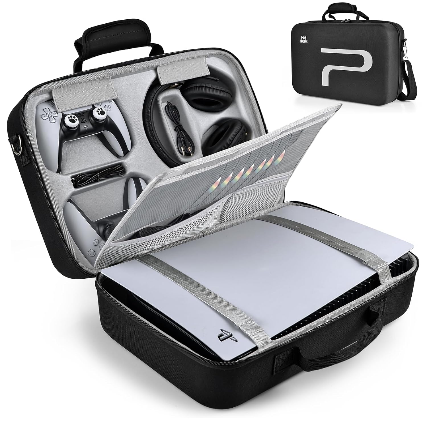 MAONOI Carrying Case for PS5 - Ultimate Travel Protection