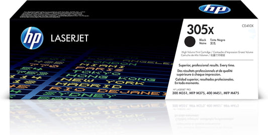 HP 305X Black High-yield Toner Cartridge for LaserJet Printers