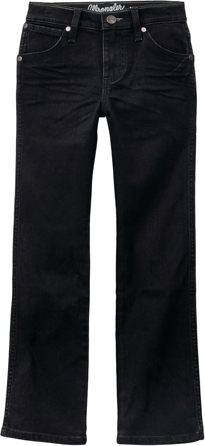 Wrangler Boys Retro Slim Fit Straight Leg Jean for Kids