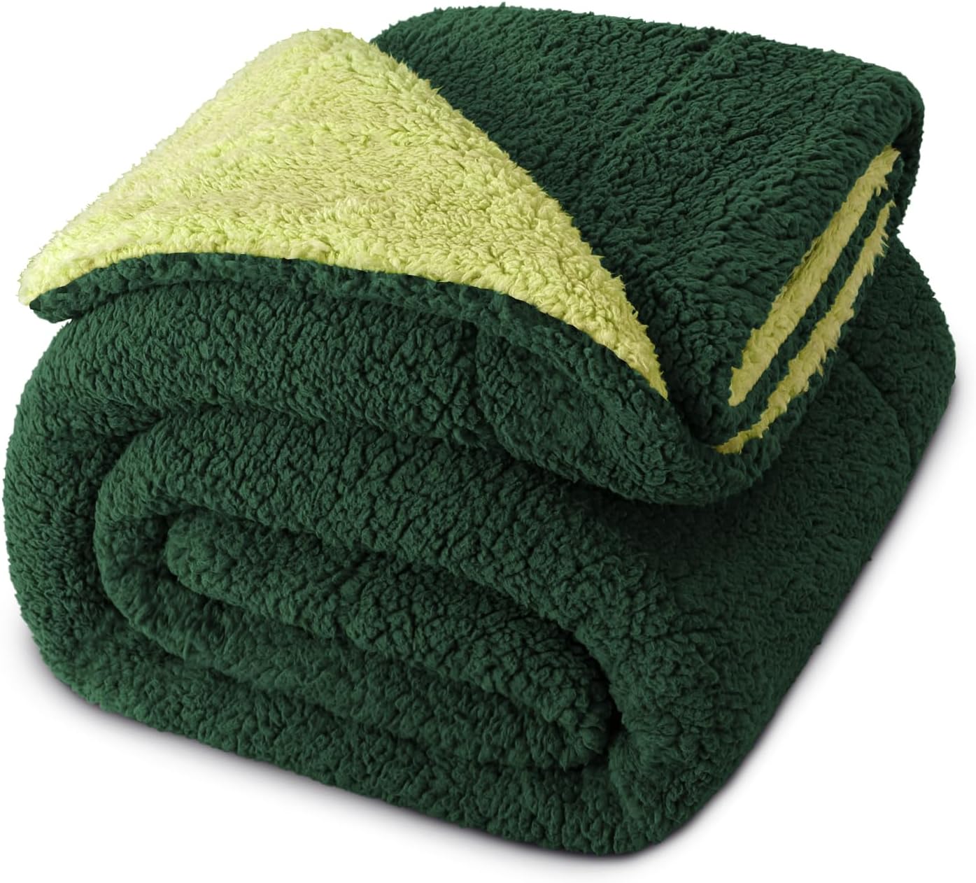 Reversible King Size Sherpa Fleece Blanket for Cozy Comfort