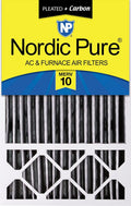 Nordic Pure 16x25x5 Honeywell Replacement MERV 10 Filter - Carbon