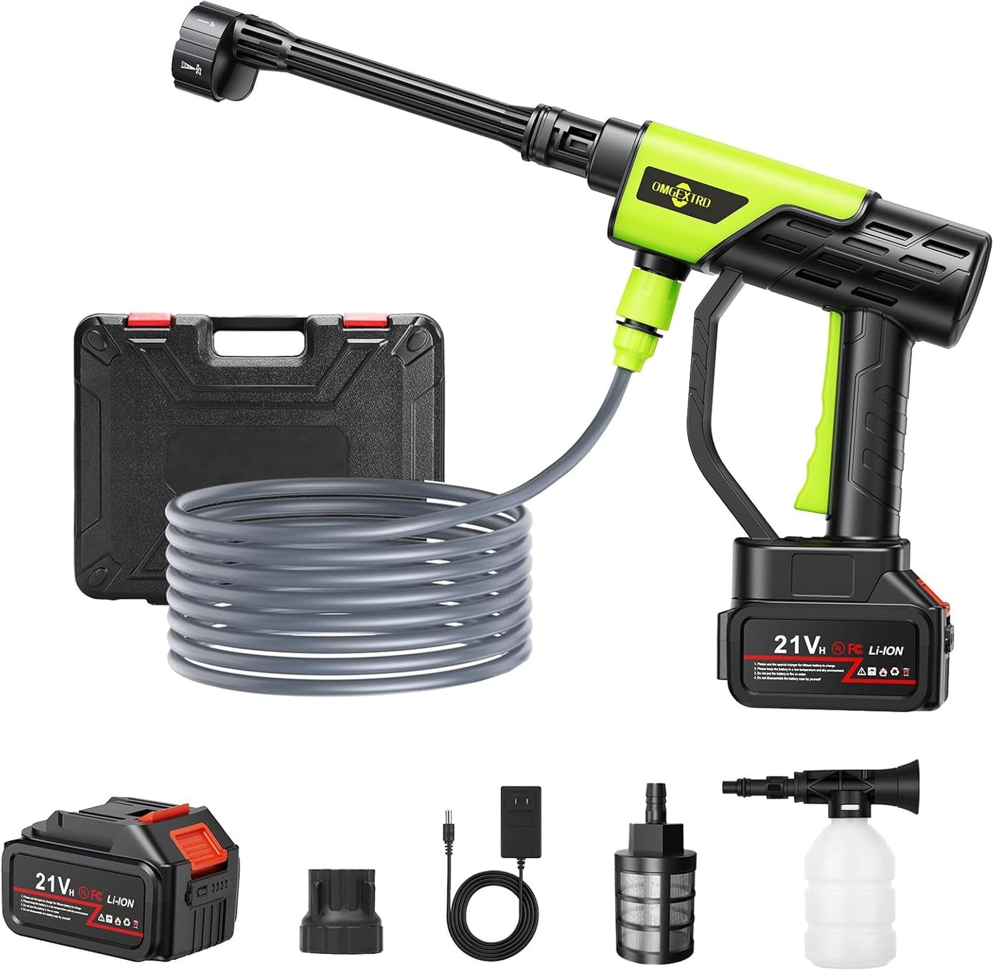 Cordless Pressure Washer for Small to Medium Cleaning Tasks