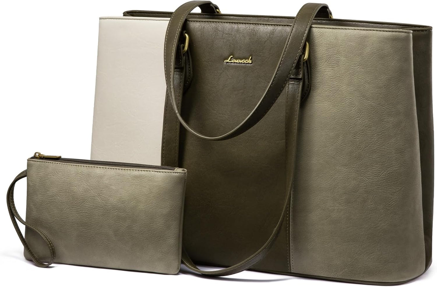 LOVEVOOK Laptop Tote Bag for Women: Stylish Work Companion