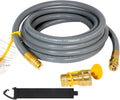 15FT 1/2in Natural Gas Hose with Quick Couplings - Retrofit Kit