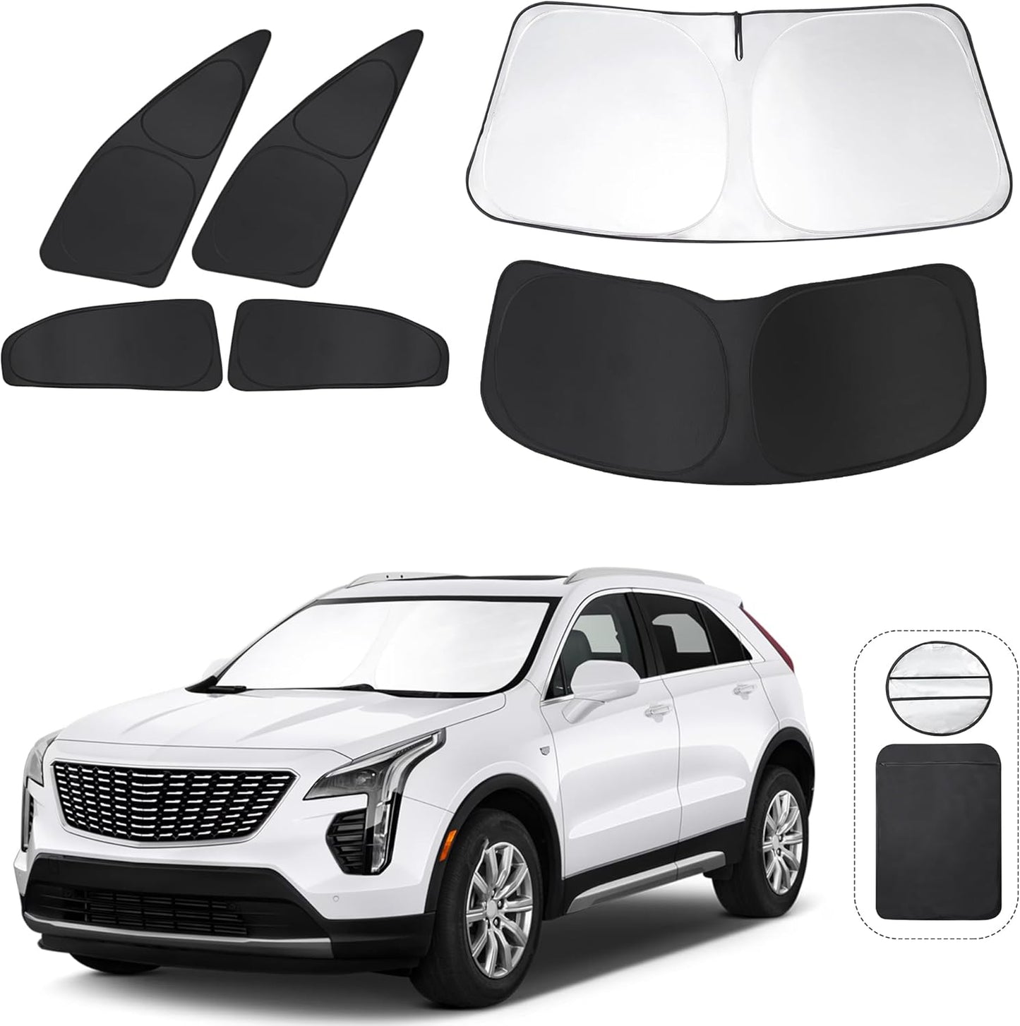Custom Fit Window Shades for Cadillac XT4 2019-2025 Models