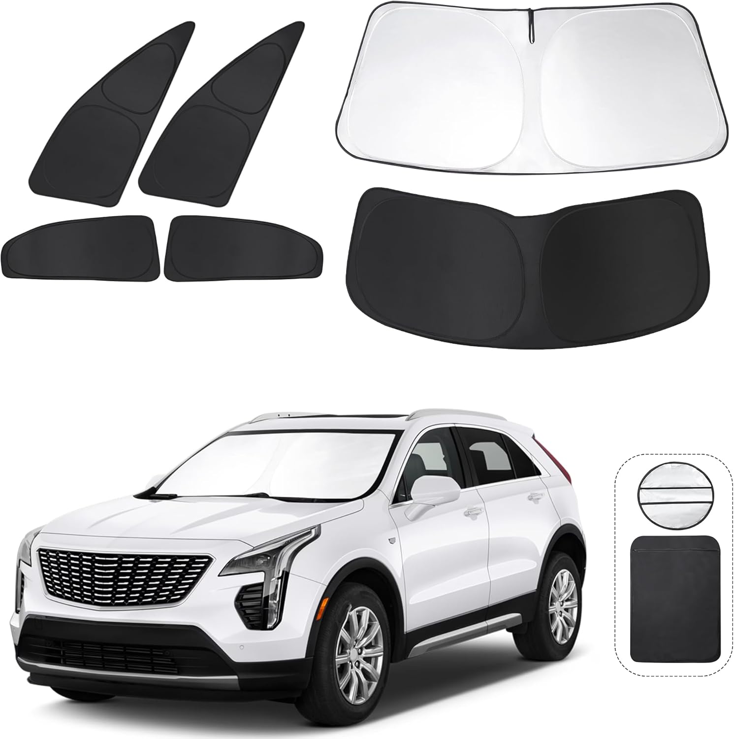 Custom Fit Window Shades for Cadillac XT4 2019-2025 Models