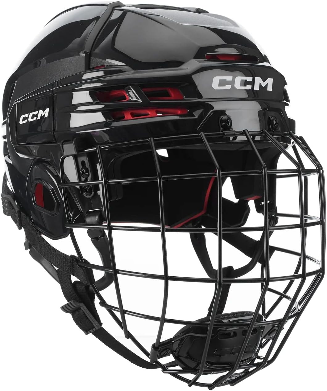 CCM Tacks 70 Hockey Helmet Combo with Cage for Seniors