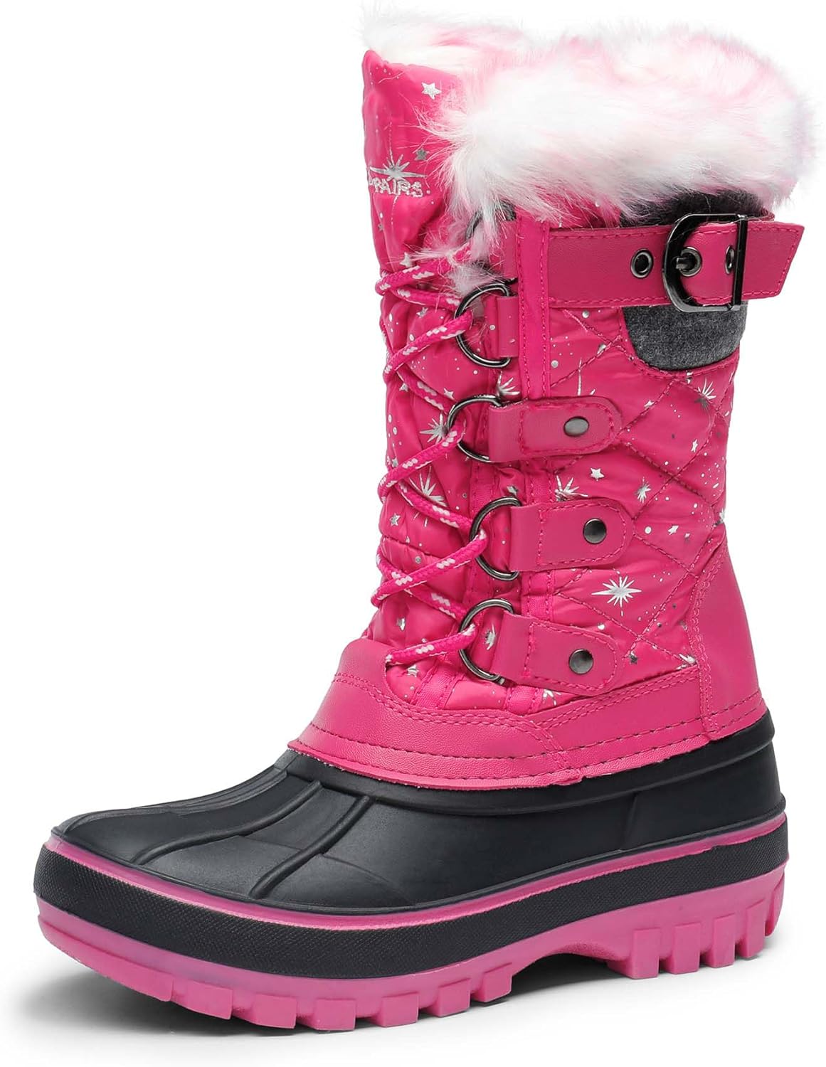 DREAM PAIRS Boys Girls Snow Boots for Winter Outdoor Fun