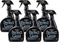 Perfect Glass Cleaner Spray Streak-Free, Ammonia-Free - Pack of 6