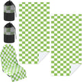 Car Seat Towel Covers 2 Pack - Sweatproof Non Slip Seat Protectors