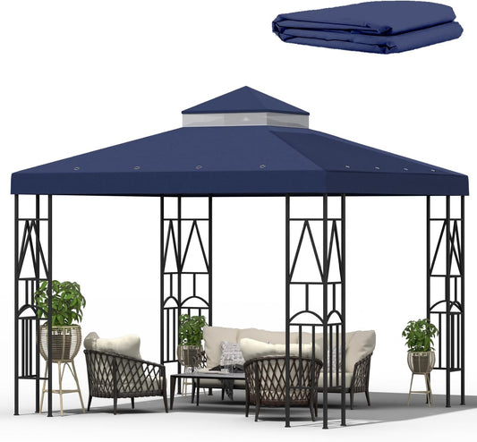 10x10 Canopy Replacement Top for Yard, Patio & Garden Use