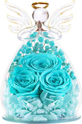 Preserved Rose Angel Gift for Women - Eternal Floral Keepsake