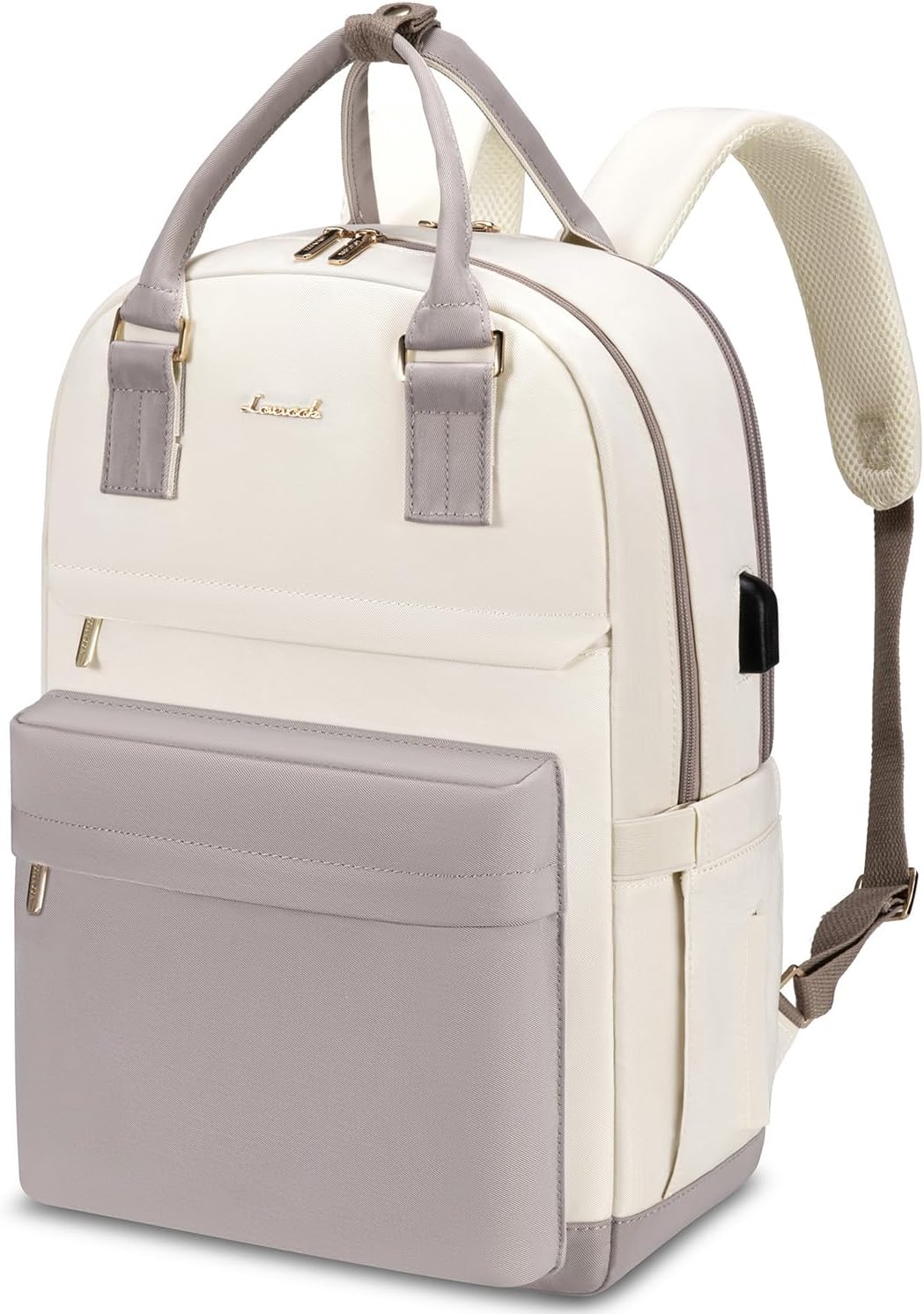LOVEVOOK Laptop Backpack for Women with USB Port and Style