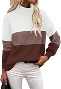 Turtleneck Chunky Knit Sweater - Cozy Oversized Fall Staple Pullover