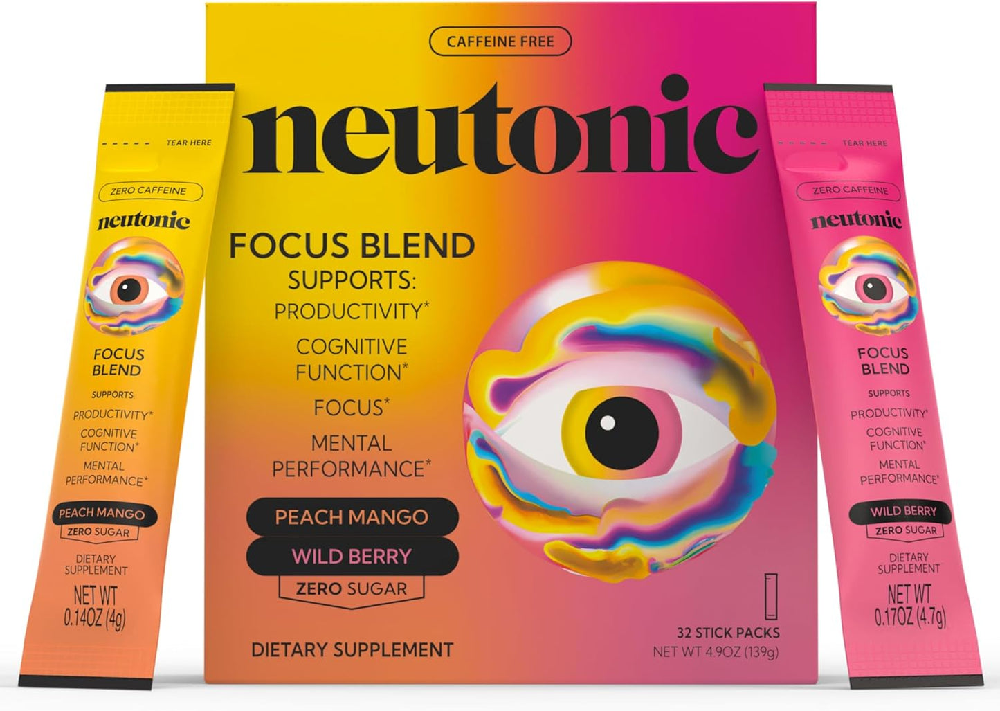 Neutonic Nootropic Focus Blend Powder for Enhanced Brain Health