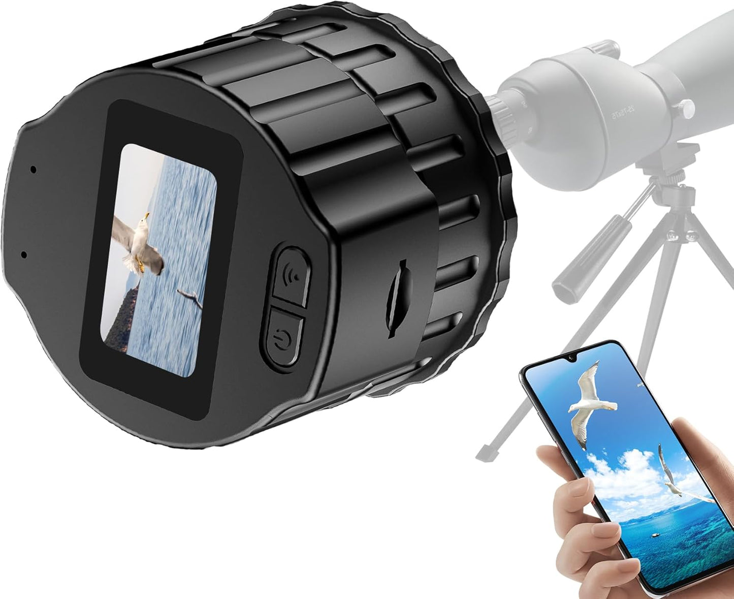 WiFi Telescope Camera Eyepiece for Astrophotography and Bird Watching