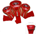 Team Golf NFL Numbered 1, 3 & X Headcover Set - Fits Oversized Drivers
